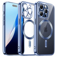 Чохол для iPhone 16 Pro, Electro MagSafe, м'яти + Скло на екран