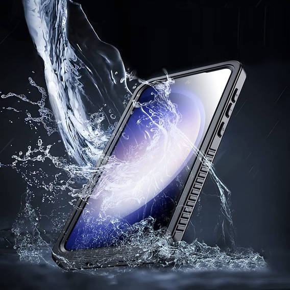 Водонепроникний чохол IP68 для Samsung Galaxy S23 Plus, чорний