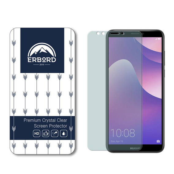 Полноэкранная пленка ERBORD для Huawei Y7 Prime 2018