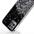 Чoхол до Realme 8i, Glittery, чорний