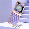 Чехол для Samsung Galaxy Z Flip5 5G, Electro Stitching, фиолетовый