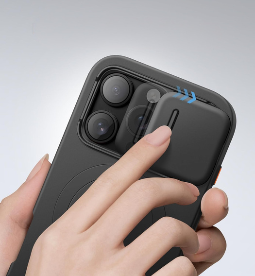 Чехол для iPhone 16 Pro, Suritch Shockproof, для MagSafe, чёрный