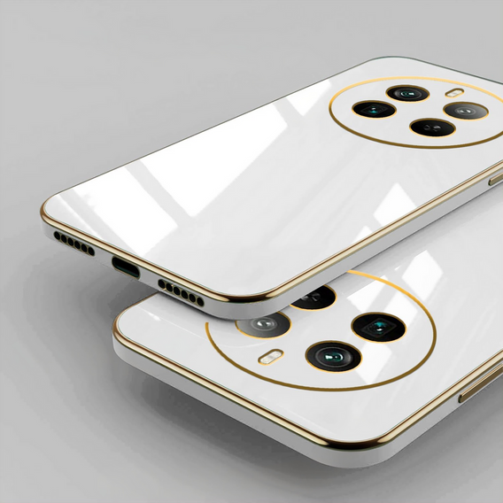 Чохол для Realme 12 Pro 5G / 12 Pro+ 5G, Glamour CamShield, білий