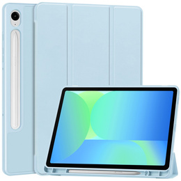 Чехол для Samsung Galaxy Tab S10 FE+ Plus, Smartcase с местом для стилуса, синий