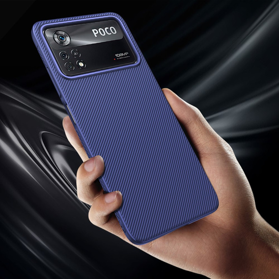 Чехол Twill для Xiaomi Poco X4 Pro 5G - Blue