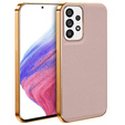 Чoхол до Samsung Galaxy A53 5G, Cowhide Leather, рожевий