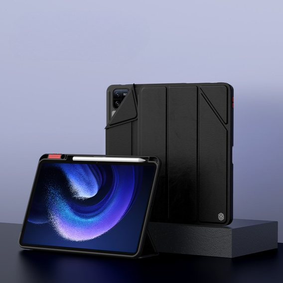 Чехол Nillkin для Xiaomi Pad 6 /6 Pro, черный с держателем для стилуса