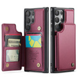 CASEME флип-кейс для Samsung Galaxy S25 Ultra, Litchi Wallet, красный