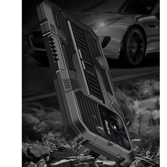 Чехол Vanguard KickStand для Xiaomi Redmi 10C, Black