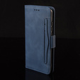 Футляр з клапаном для Realme GT 7 / 7T, Card Slot, темно-синій