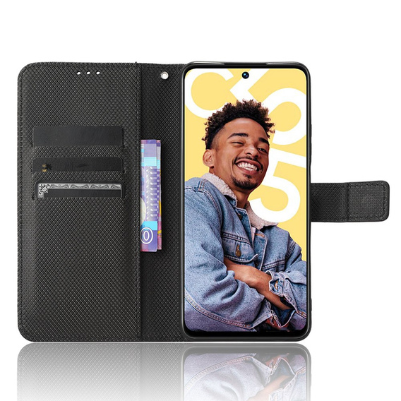 Чохол-книжка для Realme C55, Wallet, Smart Magnet, чорний