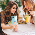 Чехол до Samsung Galaxy A12 / M12 / A12 2021, Electro heart, синий