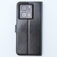 Футляр з клапаном для Xiaomi 13T / 13T Pro, Crazy Horse Wallet, чорний