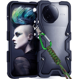 Бронированный чехол для Samsung Galaxy A25 5G, Aluminum Alloy, чёрный