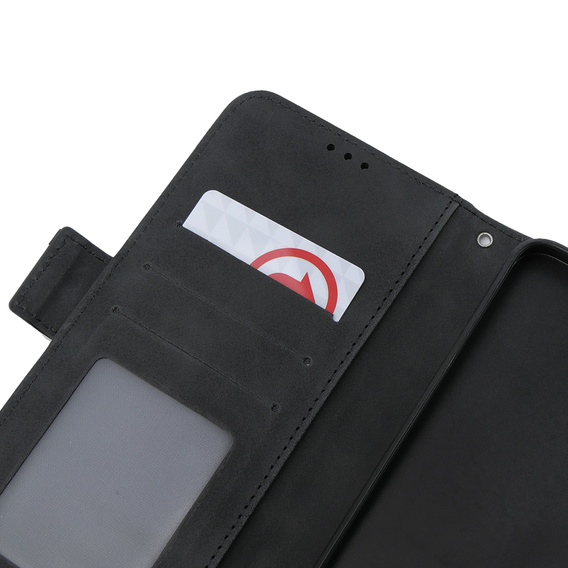 Футляр з клапаном для Oppo A38 4G / Oppo A18 4G, Card Slot, чорний