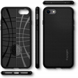 Чехол Spigen до iPhone 7/8/SE 2020/SE 2022, Liquid Air, чёрный