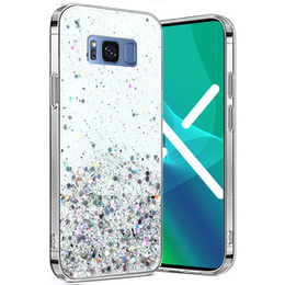 Чoхол до Samsung Galaxy S8+ Plus, Glittery, прозорий