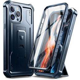 Бронированный чехол для iPhone 13 Pro Max, Dexnor Full Body, темно-синий