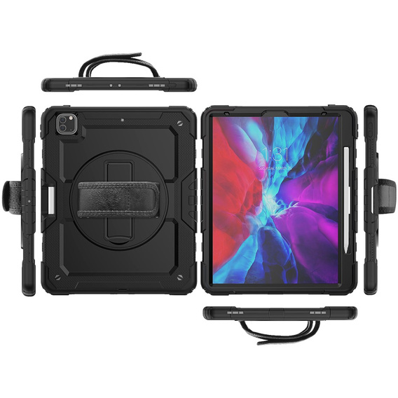 Чохол для iPad Pro 12.9 2022 / 2021 / 2020 / 2018, Solid360, чорний