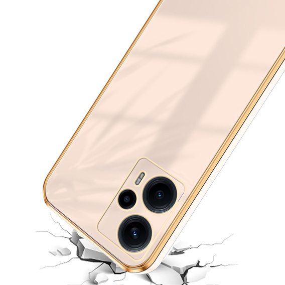 Чохол для Xiaomi Poco F5, Glamour CamShield, рожевий