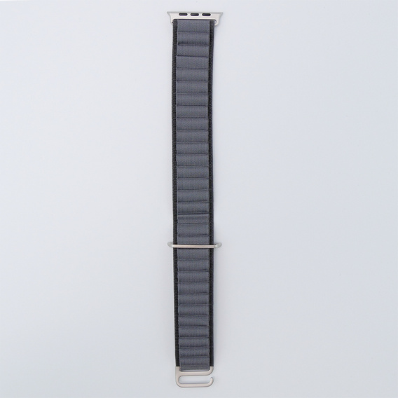 Нейлоновый ремешок для Apple Watch 1/2/3/4/5/6/7/8/SE/ULTRA 42/44/45/49 мм, серый