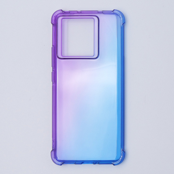 Чехол для Xiaomi 13T / 13T Pro, Gradient Dropproof, Фиолетовый / синий