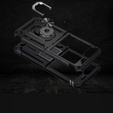 Бронированный Чехол до Samsung Galaxy Z Flip7 FE / Z Flip6, Nox Case Ring, чёрный