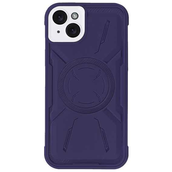 Чехол для iPhone 15 Plus, ERBORD Armor Mag, фиолетовый