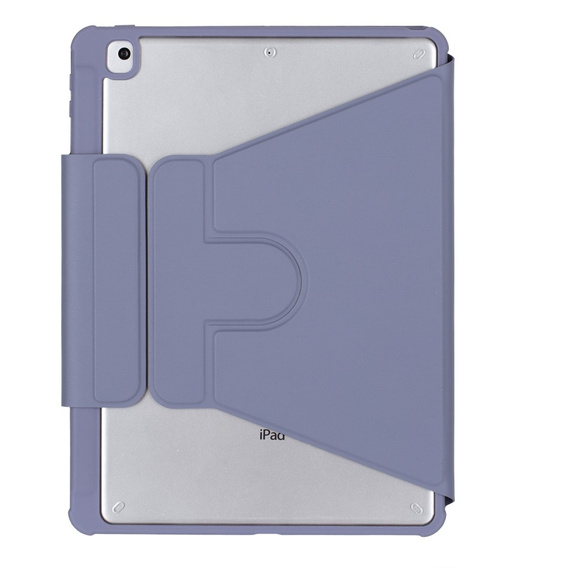 Чохол клавіатура для iPad 11" 2025 A16 (11 gen.) / iPad 10.9" 2022 (10 gen.), Rotary 360° Leather, фіолетовий