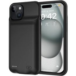 Чохол-акумулятор 7000mAh для iPhone 15, чорний