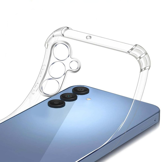 Чехол до Samsung Galaxy A35 5G, Dropproof, прозрачный