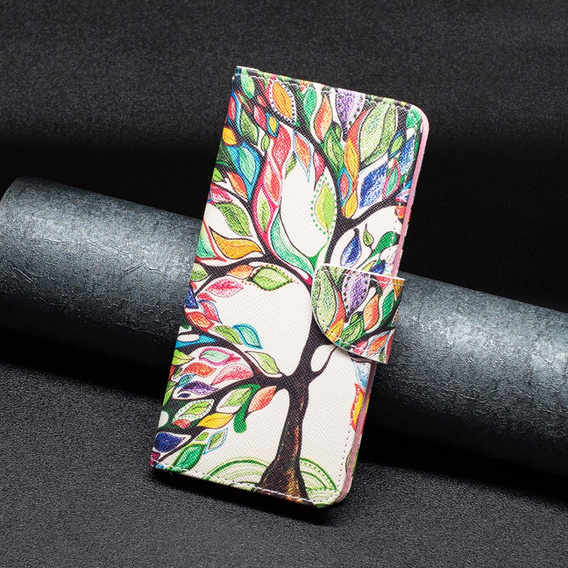 Откидной чехол для Infinix Hot 40i, Wallet, Tree of Life