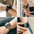 Чехол Ringke для Samsung Galaxy Watch 6 Classic 43mm, Slim, 2-Pack, clear / black