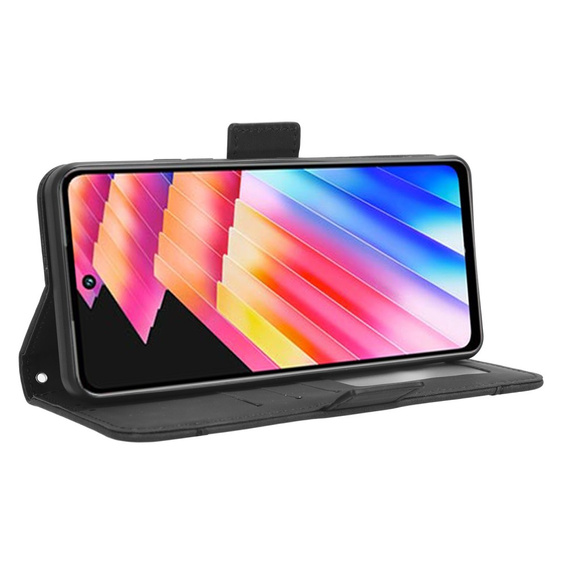 Откидной чехол для Infinix Hot 30i, Card Slot, чёрный