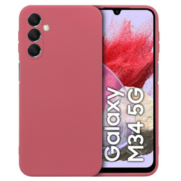 Чехол до Samsung Galaxy M34 5G, Silicone Lite, красный