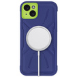 Чехол для iPhone 15, ERBORD Armor Mag, синий