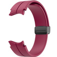 Силіконовий ремінець для Fitbit Inspire 3, Red Samsung Galaxy Watch 4 / 5 40/42/44/46/45MM PRO, Claret