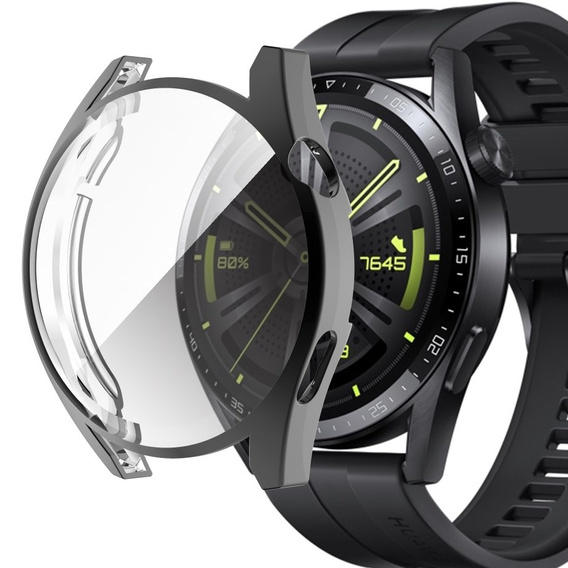Etui z wbudowanym szkłem do Huawei Watch GT 3 42mm - Black