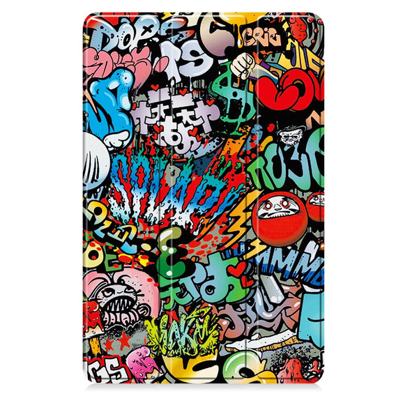 Чехол для Lenovo Yoga Tab Plus, Smartcase, graffiti