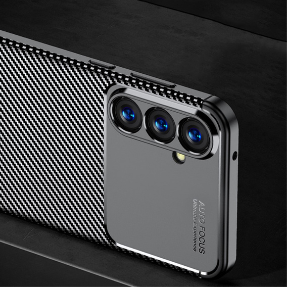 Чoхол до Samsung Galaxy S23 FE, Carbon Gel, чорний