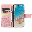 Чохол-книжка для Samsung Galaxy M35, Butterfly, рожевий rose gold
