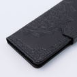 Чохол-книжка для Motorola Moto G54 5G, Mandala, чорний