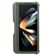 Броньований чохол для Samsung Galaxy Z Fold 4 5G, Dexnor Full Body S-Pen Slot, зелений