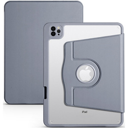 Чехол для iPad Pro 11" 2022/2021/2020 (4/3/2 gen.), с местом для стилуса, поворачивающийся на 360°, фиолетовый