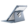 Чехол для iPad 10.2" 2021/2020/2019 (9/8/7 gen.), с местом для стилуса, поворачивающийся на 360°, фиолетовый