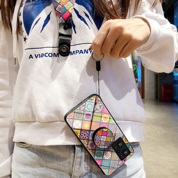 Чехол Glass TPU Case Realme GT 2 5G / GT Neo 2 / GT Neo 3T - Color Pattern