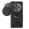 Чехол NOX Camera Slide Oppo Reno 12FS / Oppo Reno 12F, CamShield Slide, чёрный