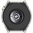 Силиконовый футляр со встроенным защитным стеклом до Huawei Watch GT 3 Pro 46mm, Transparent White