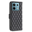 Чохол-книжка для Xiaomi Redmi Note 13 Pro 5G, Wallet, BINFEN COLOR, чорний