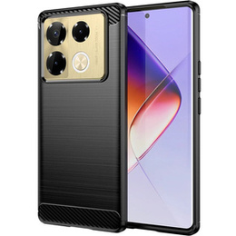 Чoхол до Infinix Note 40 Pro, Carbon, чорний